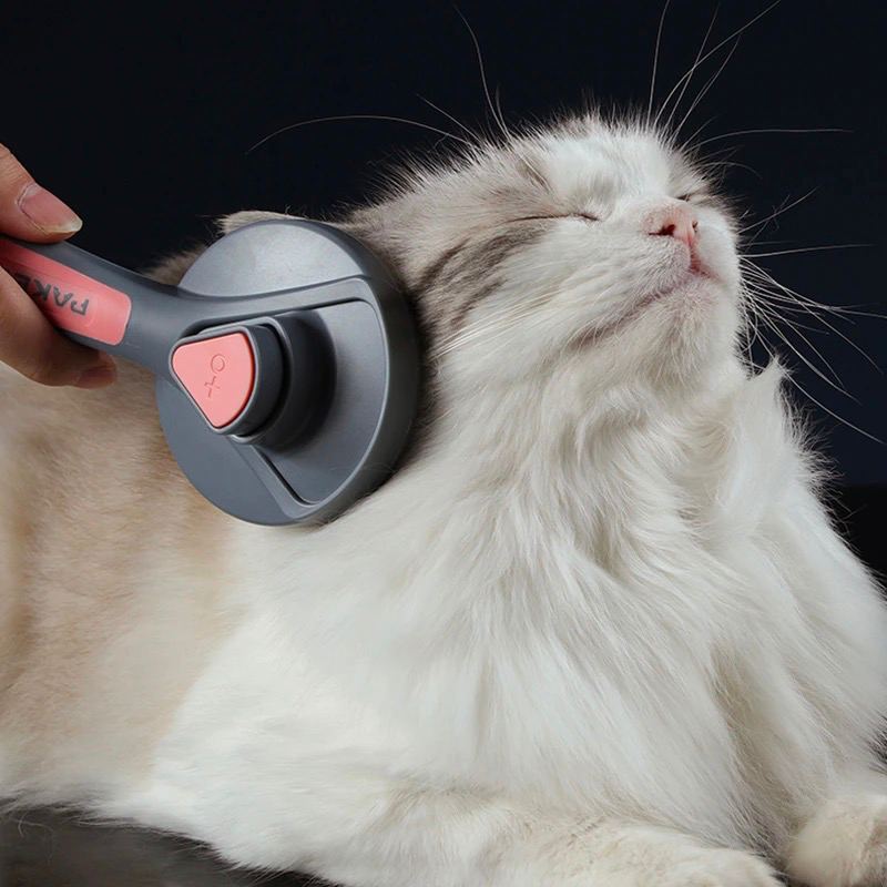 

Фурминатор для котов и для собак расческа-тример S&M щетка для сборки шерсти для собак и котов фурминатор серый с розовым