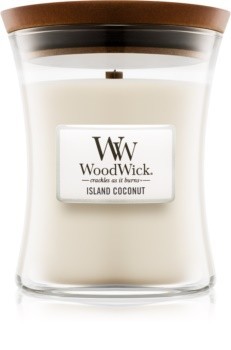 

Ароматическая свеча Woodwick Medium Island Coconut 275 г