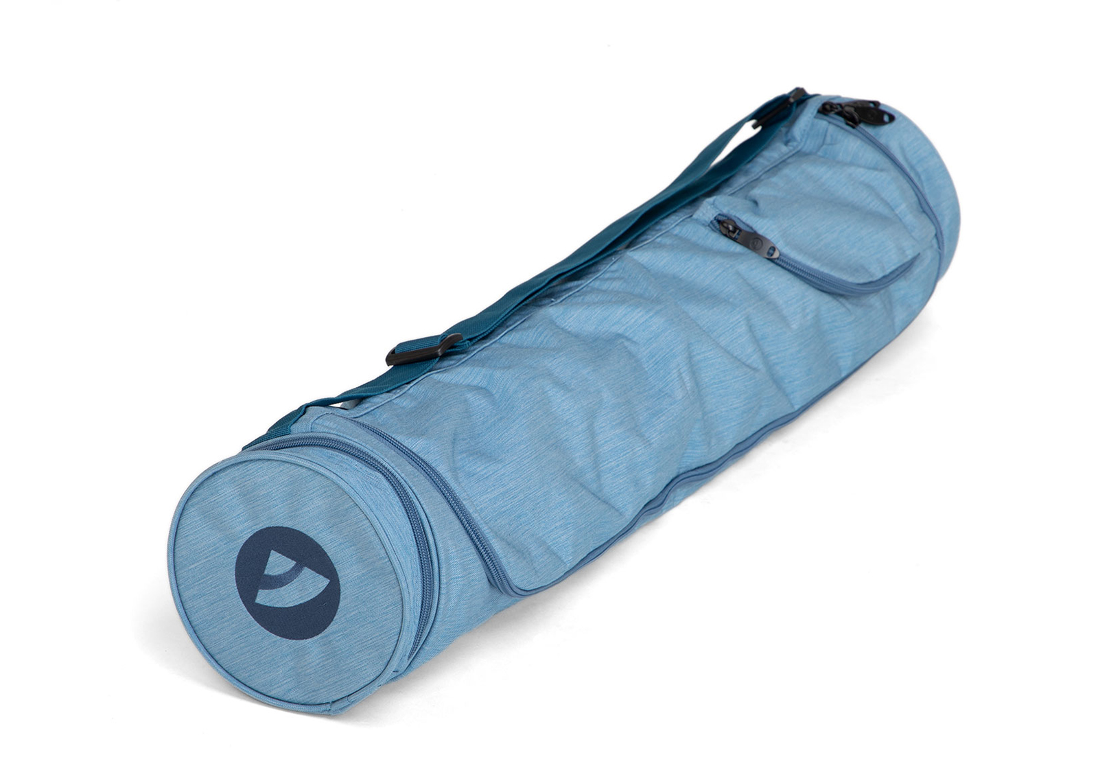 

Чехол для йога-коврика Asana Bodhi 70 см серо-голубой