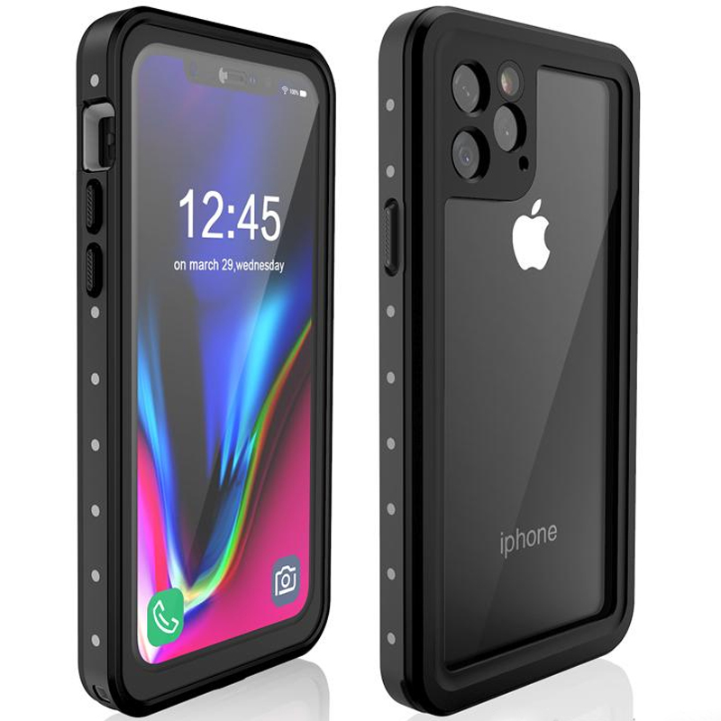 

Водонепроницаемый чехол Shellbox для Apple iPhone 13 Pro (6.1") Черный Без бренда
