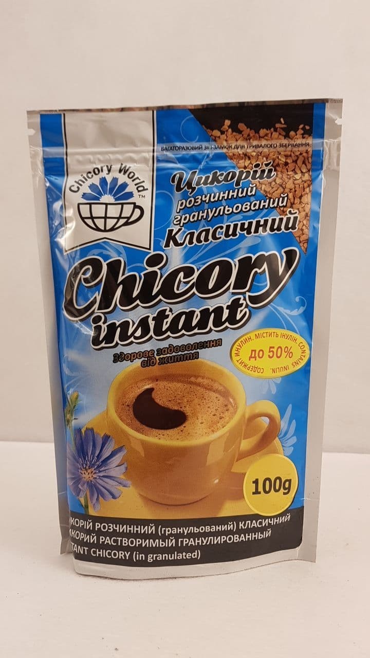 Купить Цикорий гранулированный растворимый классический 100г дой-пак ...