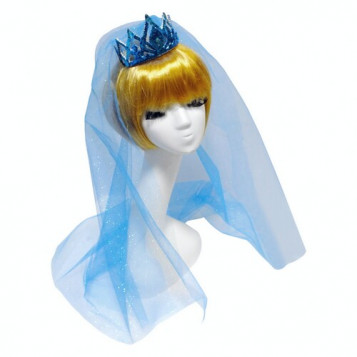 

Коронка Холодное сердце с фатой Seta 17-941BL