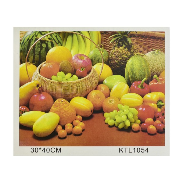 

Картина по номерам Bambi KTL 1054 "Натюрморт", 40х30см (BAM005695)