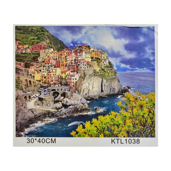 

Картина по номерам Bambi KTL 1038 "Городской пейзаж", 40х30см (BAM005694)