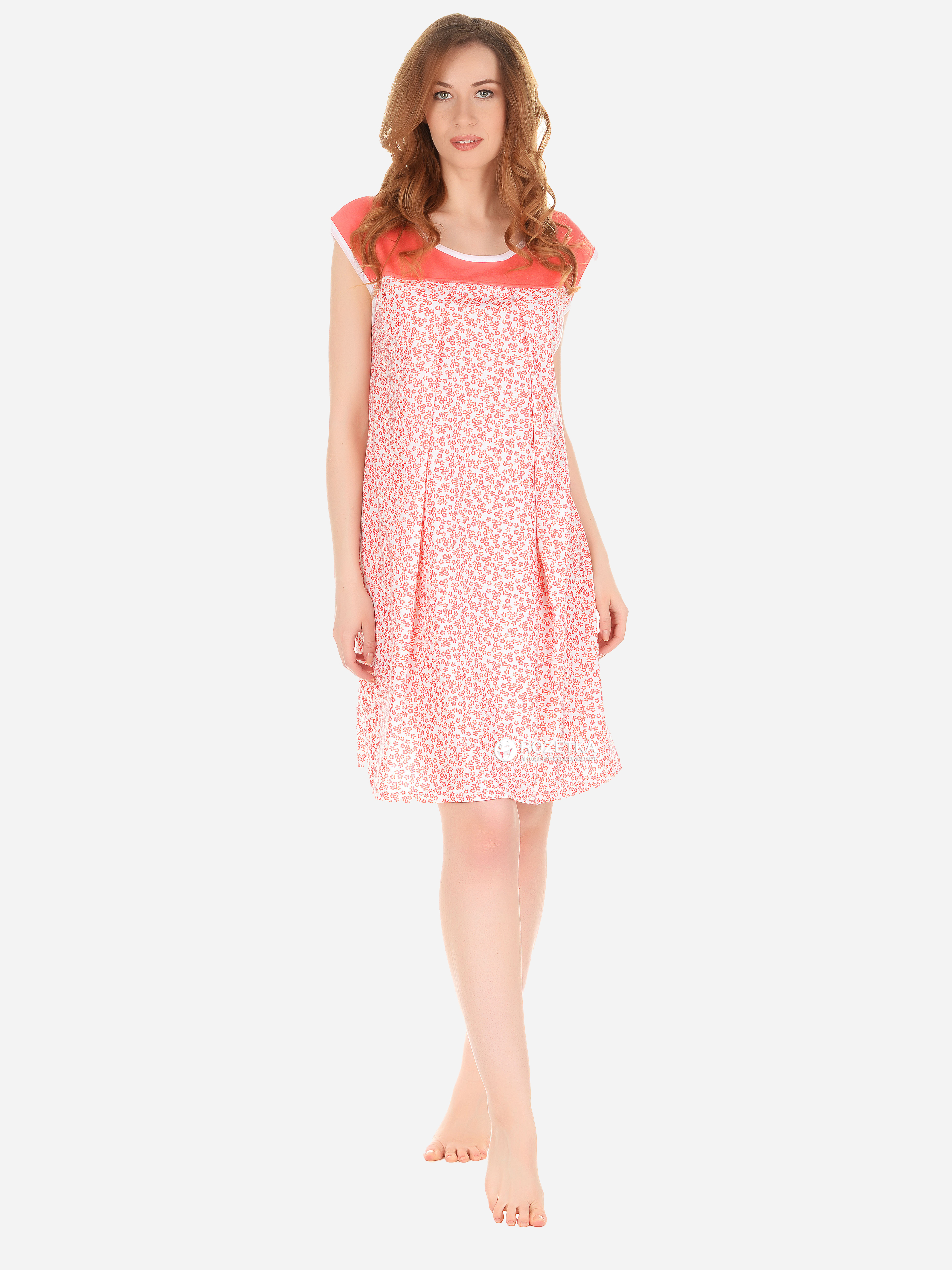 

Ночная рубашка для беременных Mamma Lux 806 46 Коралловая