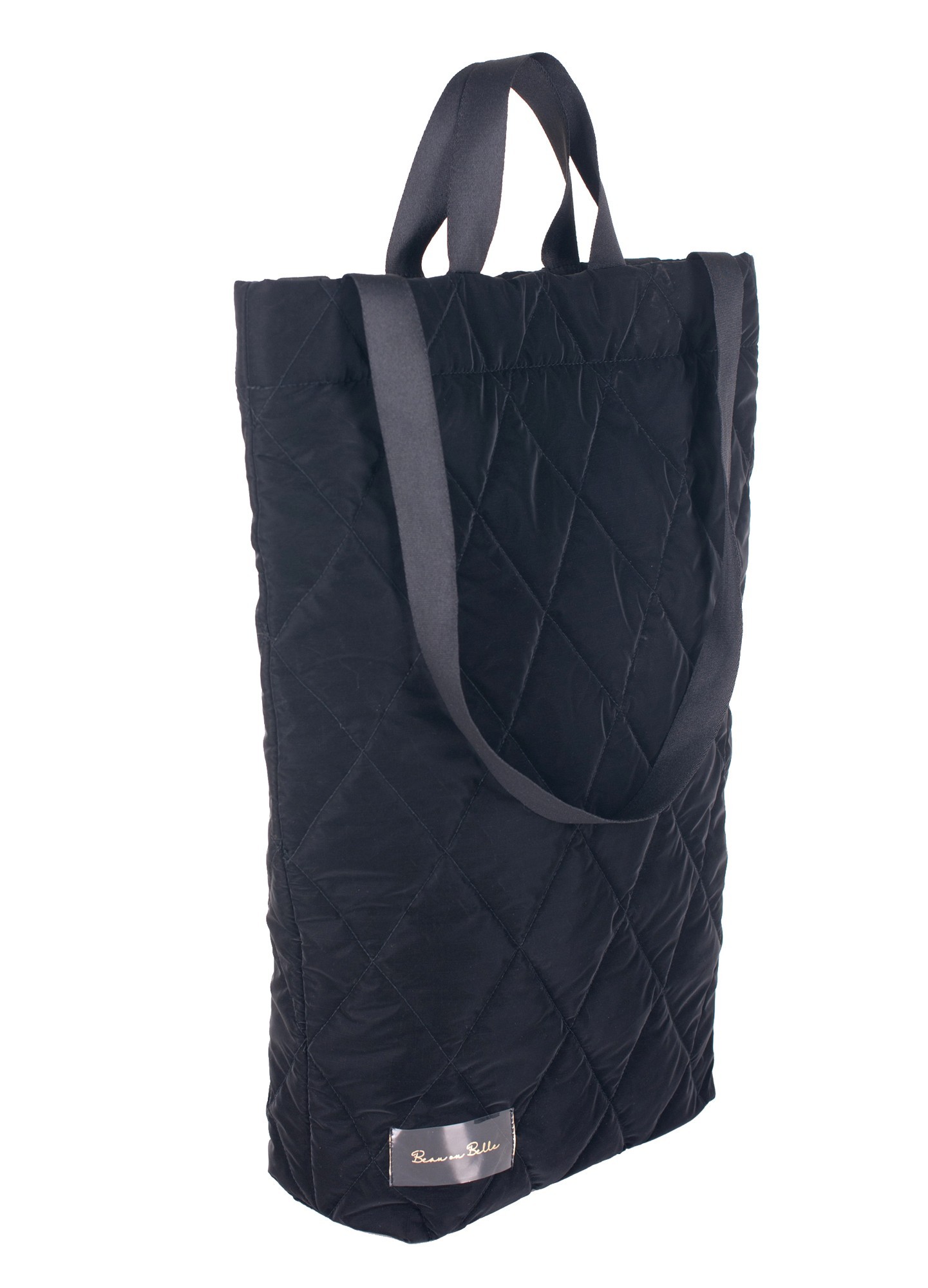 

Женская сумка-шоппер чёрная