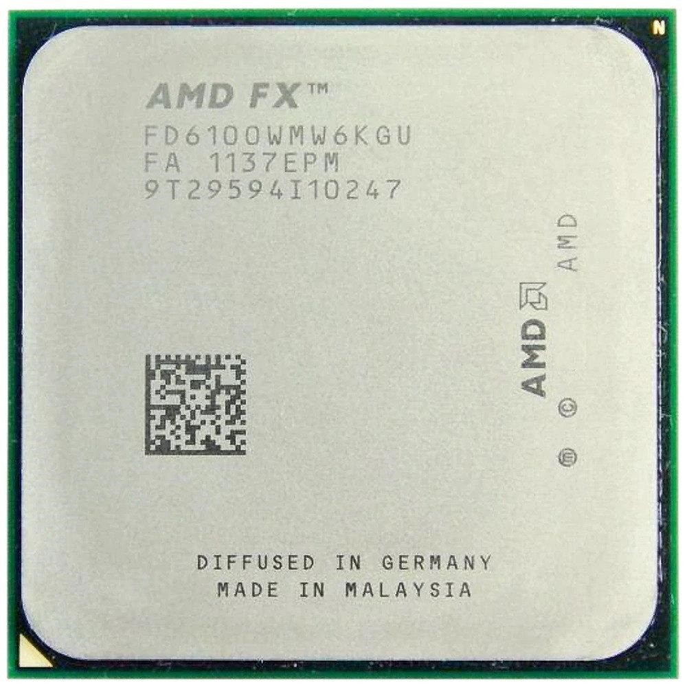 

Процессор AMD FX-6100 3.30GHz/8M/2000MHz (FD6100WMW6KGU) sAM3+, tray