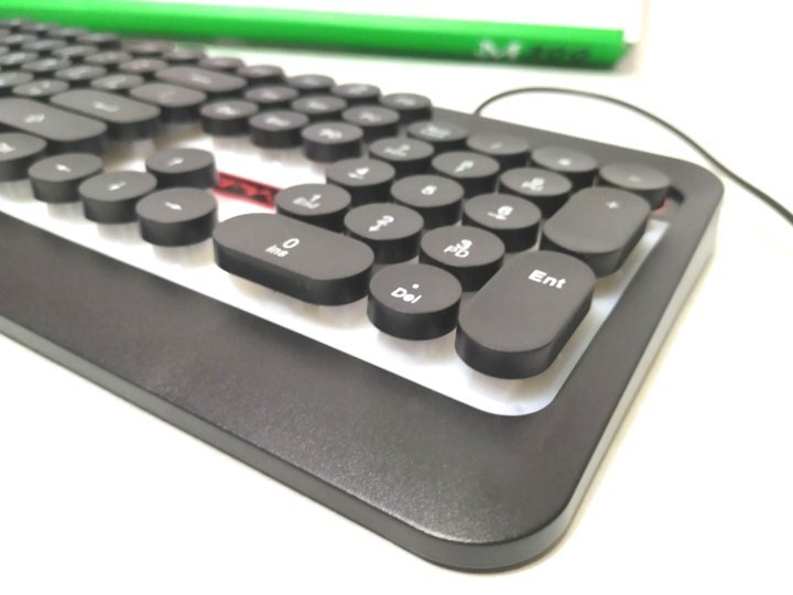 

Клавиатура игровая проводная USB с подсветкой радуга PSPY Retro Punk Keybord M300 Plus
