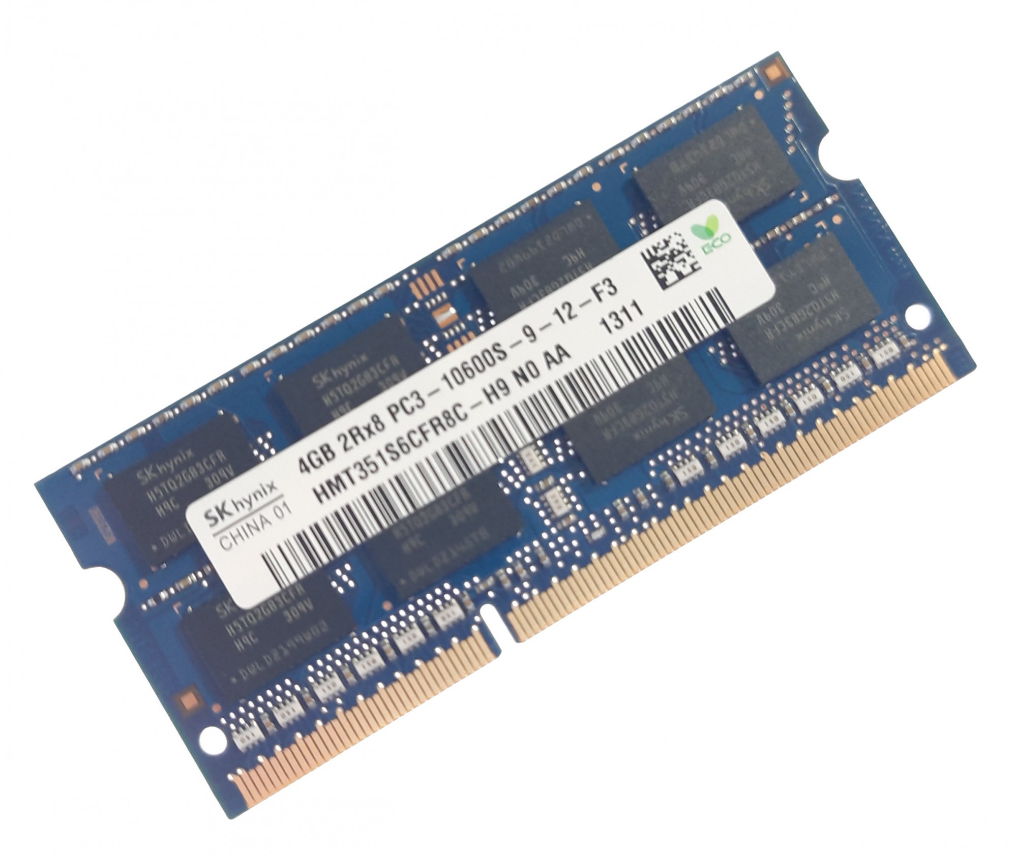 

Оперативная память Hynix 4GB DDR3-1333 PC3-10600s для ноутбука