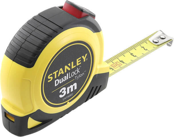 

Рулетка вимірювальна Stanley Tylon 3 м x 13 мм (STHT36802-0)