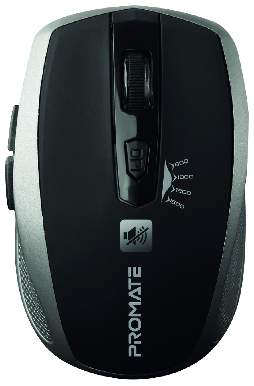 

Мышь Promate Breeze Wireless Silver (breeze.silver)