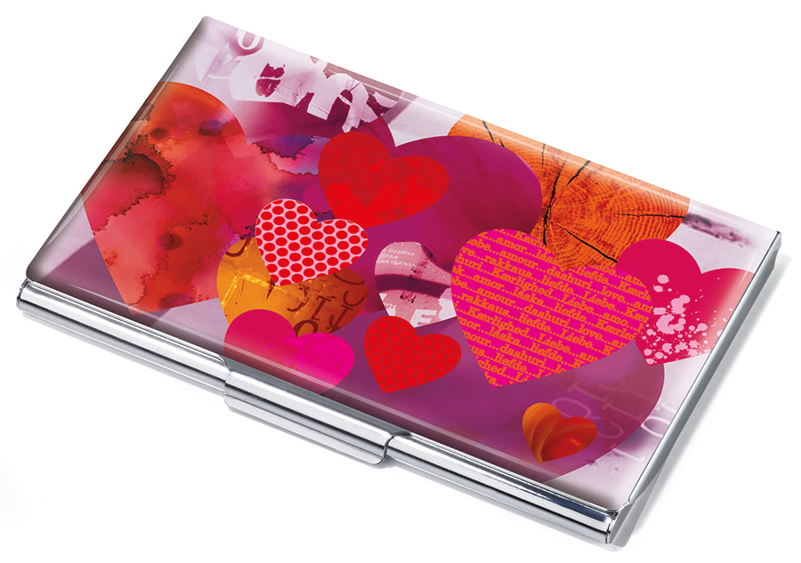 

Визитница Troika Heartful на 11 карточек