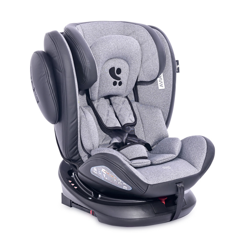 

Автокресло Lorelli Aviator + sps + isofix (0-36 кг) Светло-серый