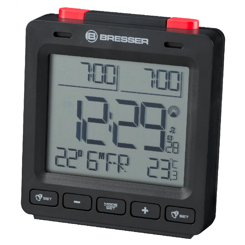 

Часы настольные Bresser MyTime Easy II RC Black