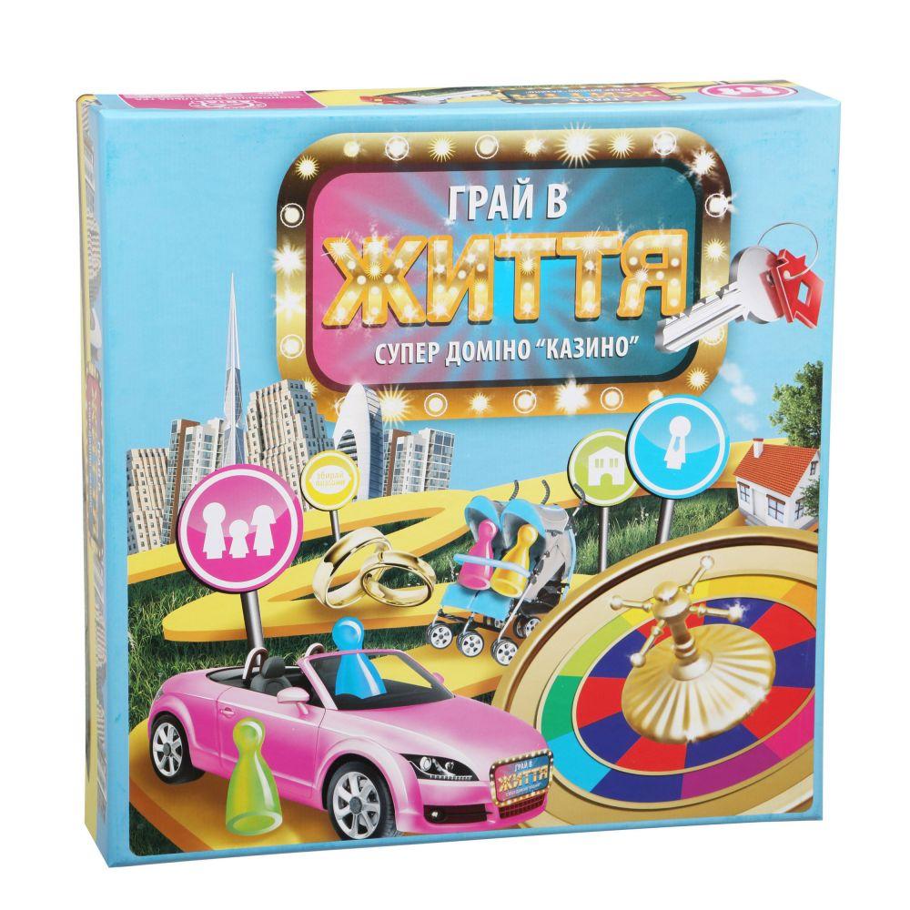 

Игра настольная Arial Играй в жизнь. Супер домино «Казино» 33381