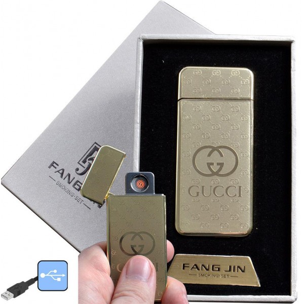 

USB зажигалка в подарочной упаковке "GUCCI" (спираль накаливания) 4796A-5