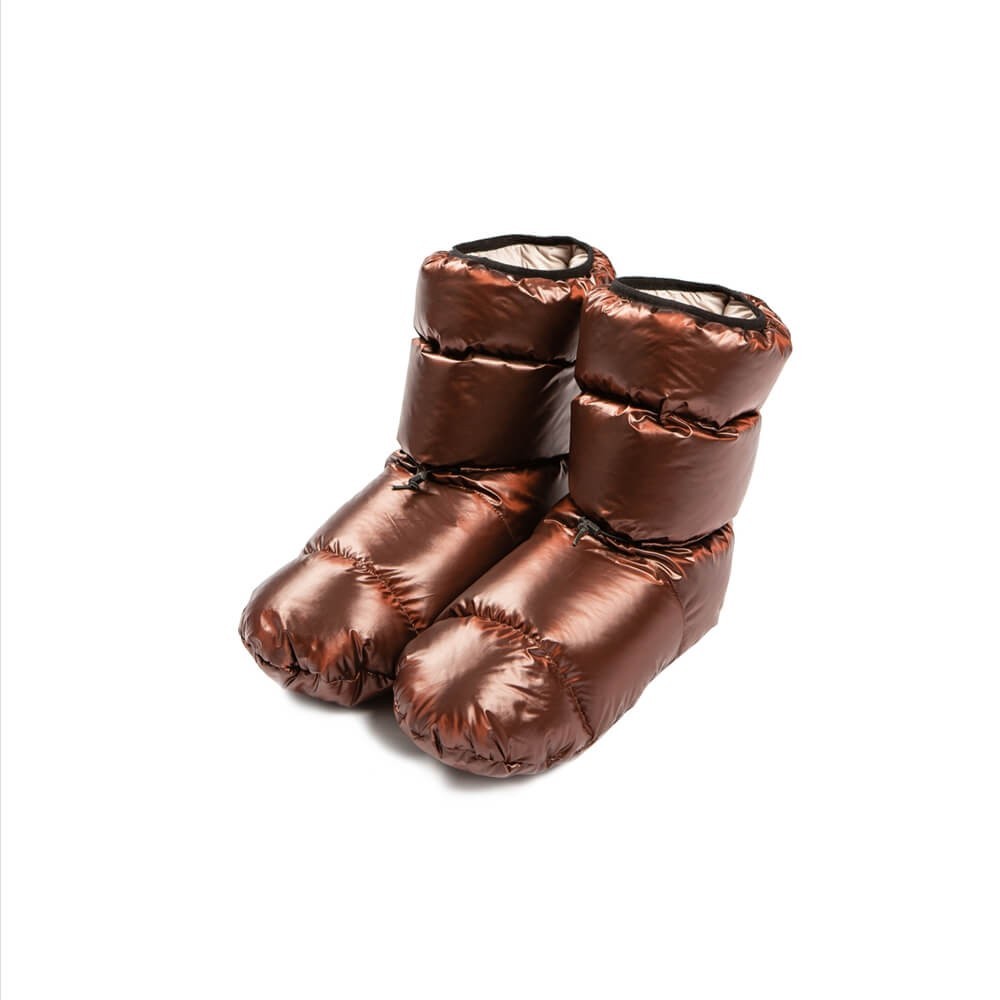 

Пуховые носки-чуни ROCK FRONT Hot Feet L коричневые
