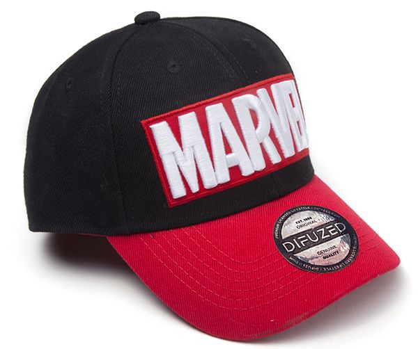 

Кепка Difuzed Marvel - Red Brick Logo Curved Bill Cap