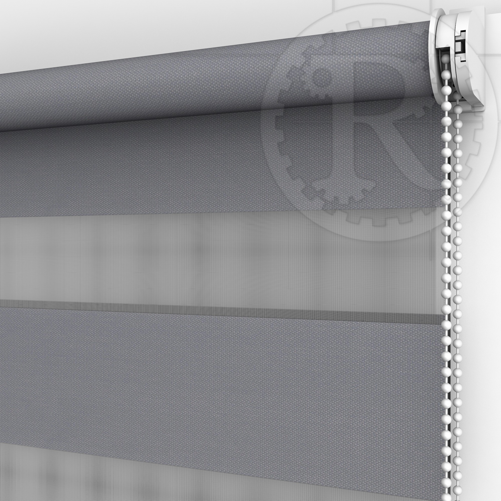

Жалюзи День-Ночь Блэкаут Albedo Design DN725 Gray 60 x 200 см