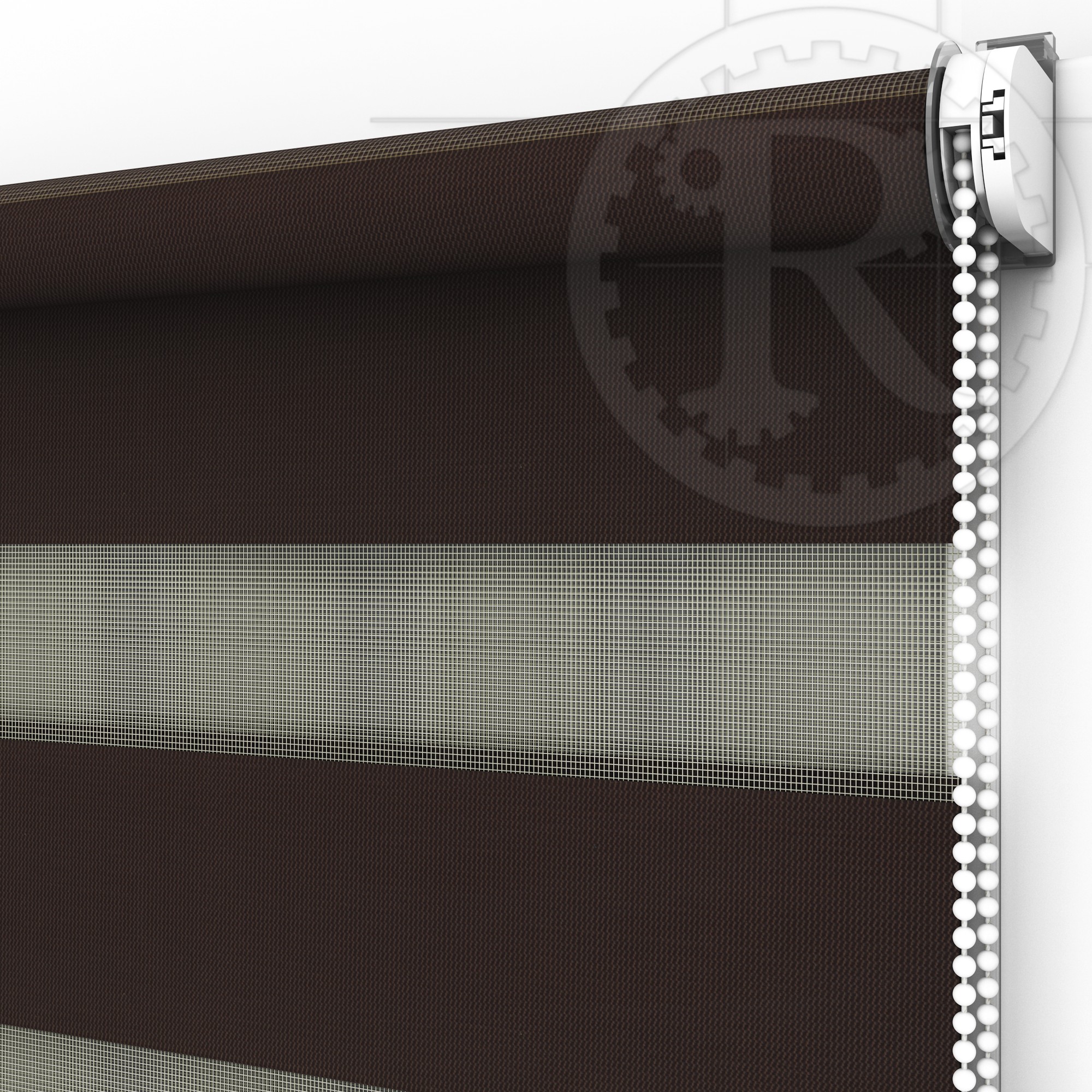 

Жалюзи День-Ночь Standart DN11013 Chocolate 70 x 200 см