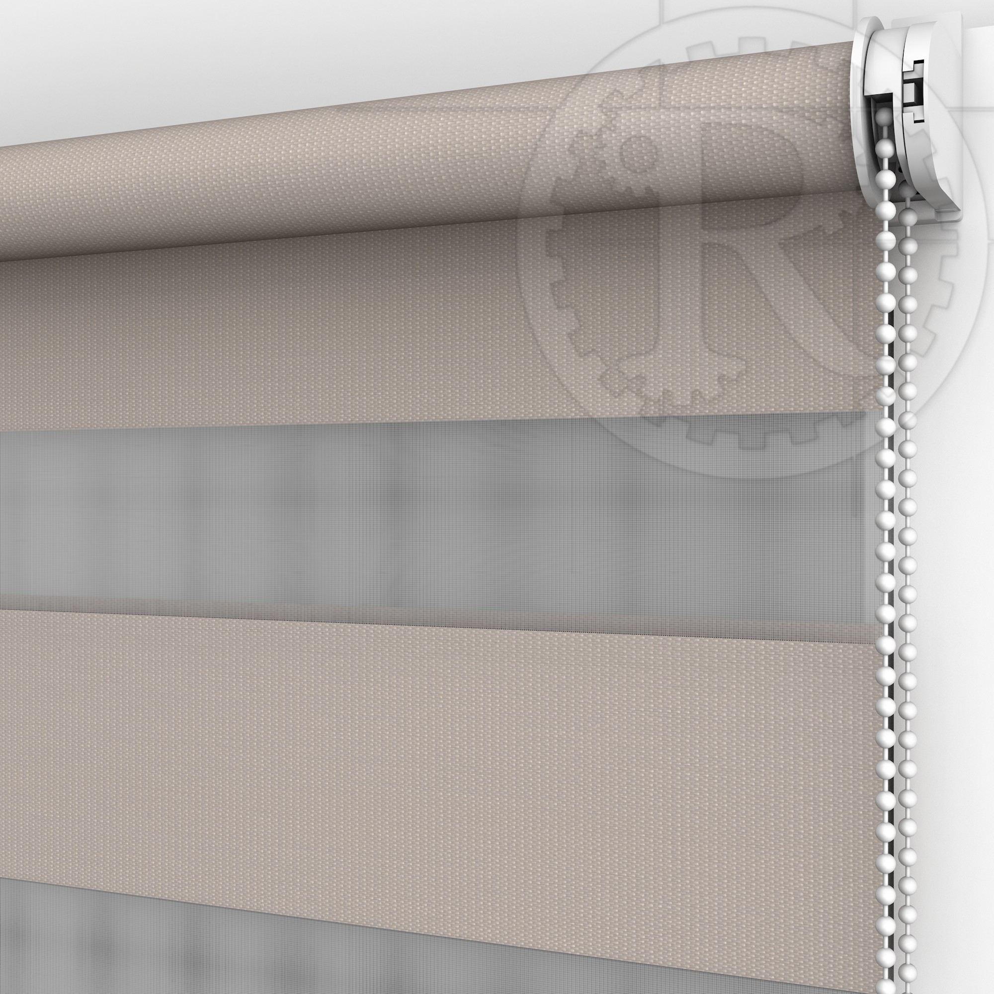 

Жалюзи День-Ночь Блэкаут Albedo Design DN724 Cacao 42.5 x 160 см
