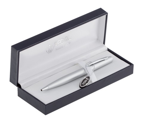 

Шариковая ручка Regal в подарочном футляре хром (R80107.L.B)