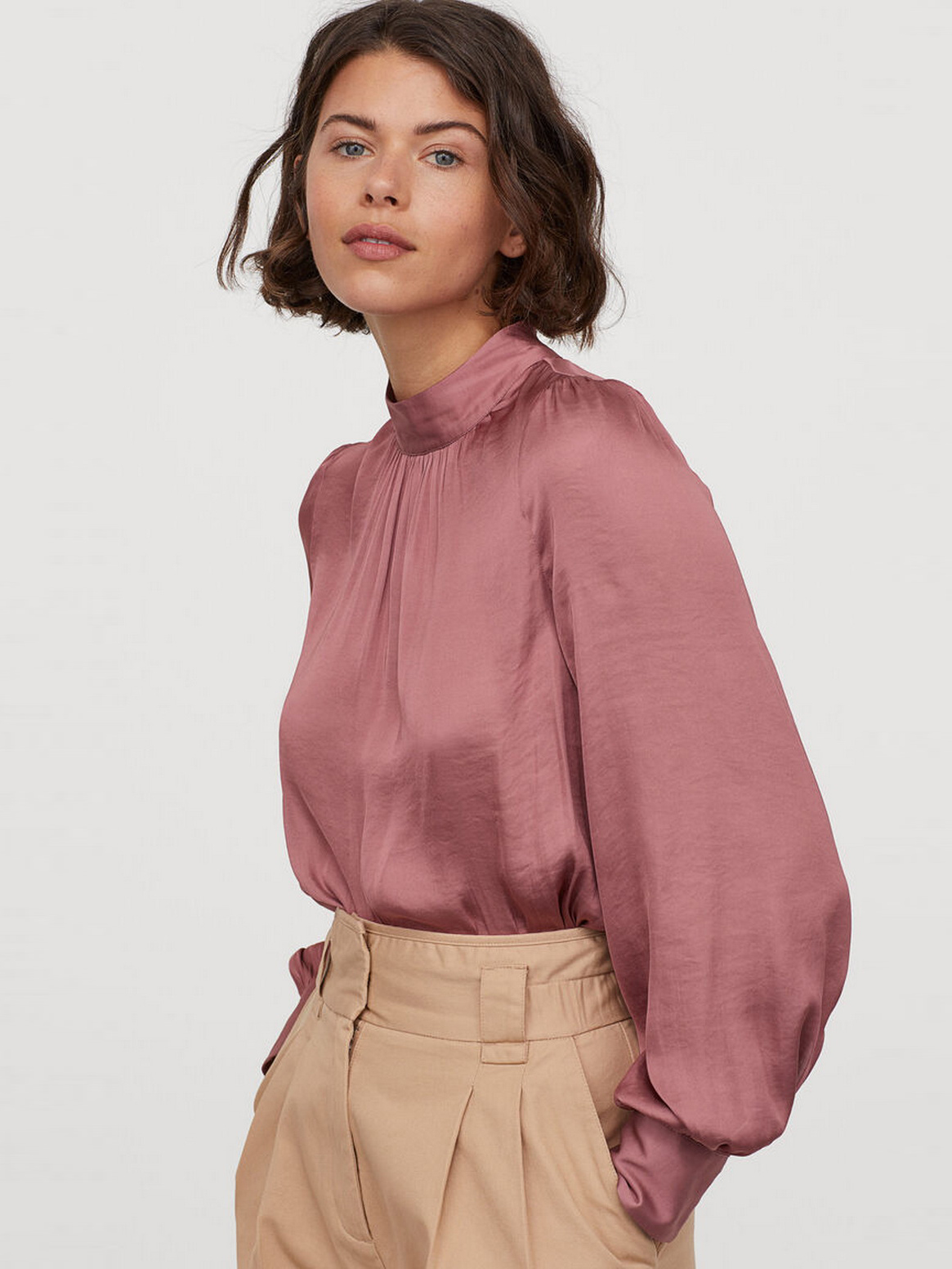 

Блузка H&M 0859247-1 M Розовая (СА2000001875360)