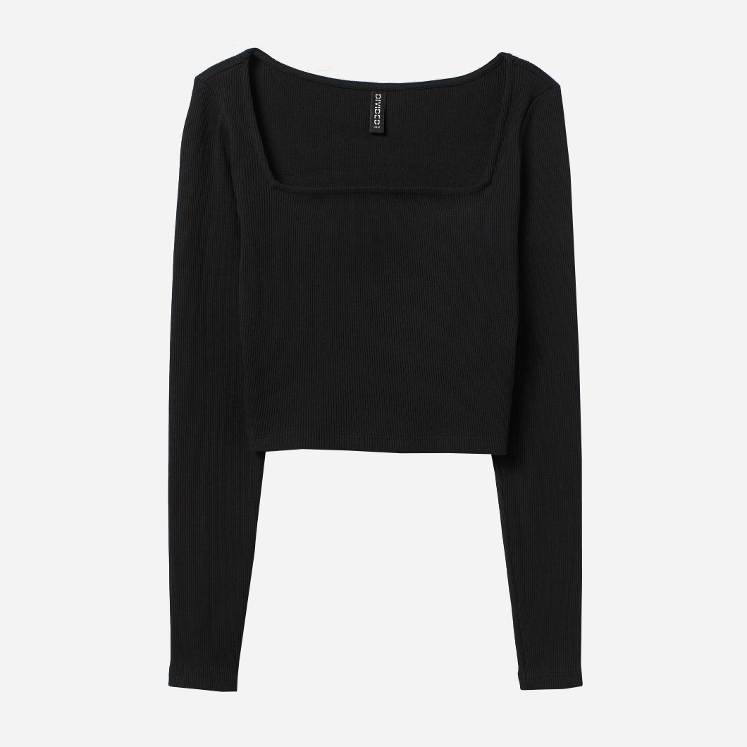 

Топ H&M 09-0746529-001 XS Черный (СА2000001876206)