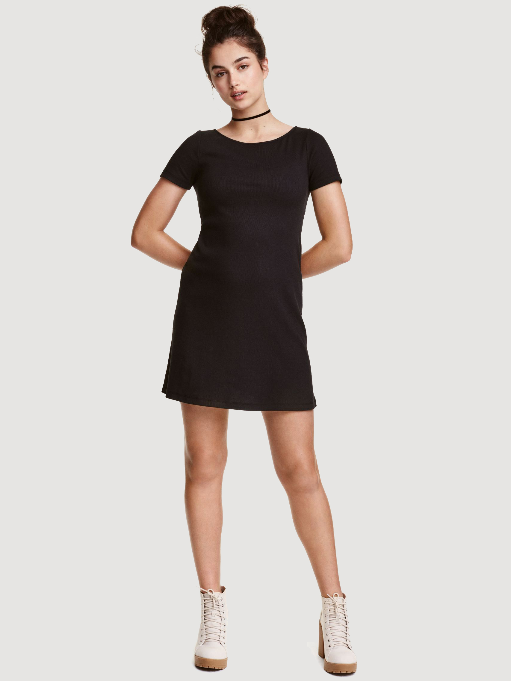 

Платье H&M 07-0437735-001  Черное (СА2000001499528, Платье H&M 07-0437735-001 L Черное (СА2000001499528)