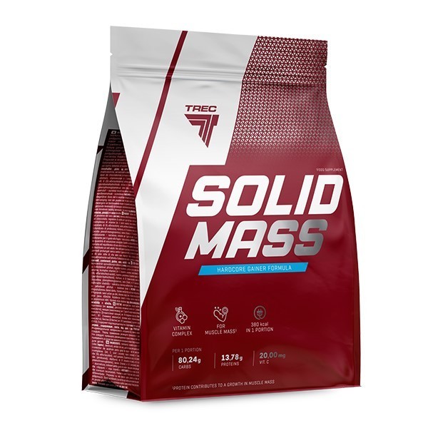 

Гейнер Trec Nutrition Solid Mass Шоколад 3 кг