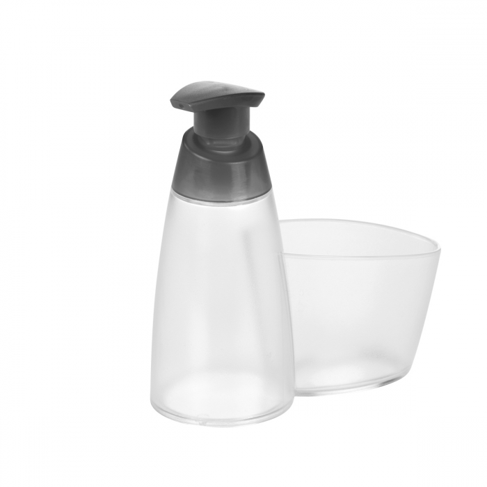 

Дозатор моющего средства CLEAN KIT 350 ml, с подставкой для губки . tescoma 900614