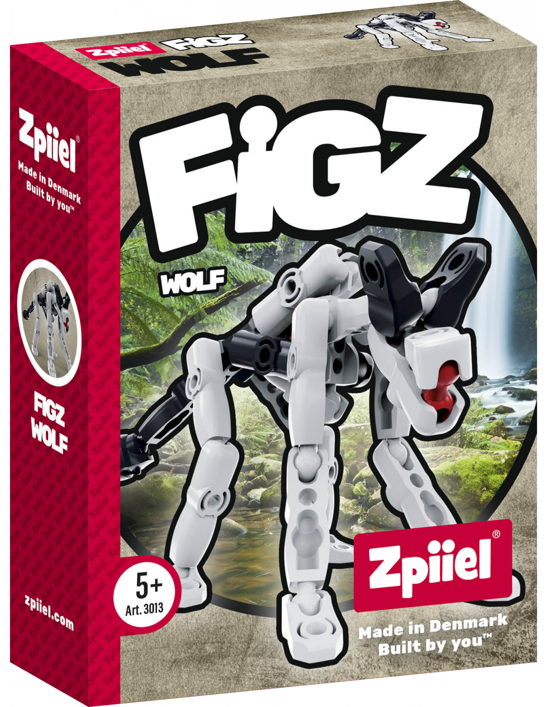 

Конструктор FiGZ Zpiiel (Дания) набор Wolf (Волк) (3013)