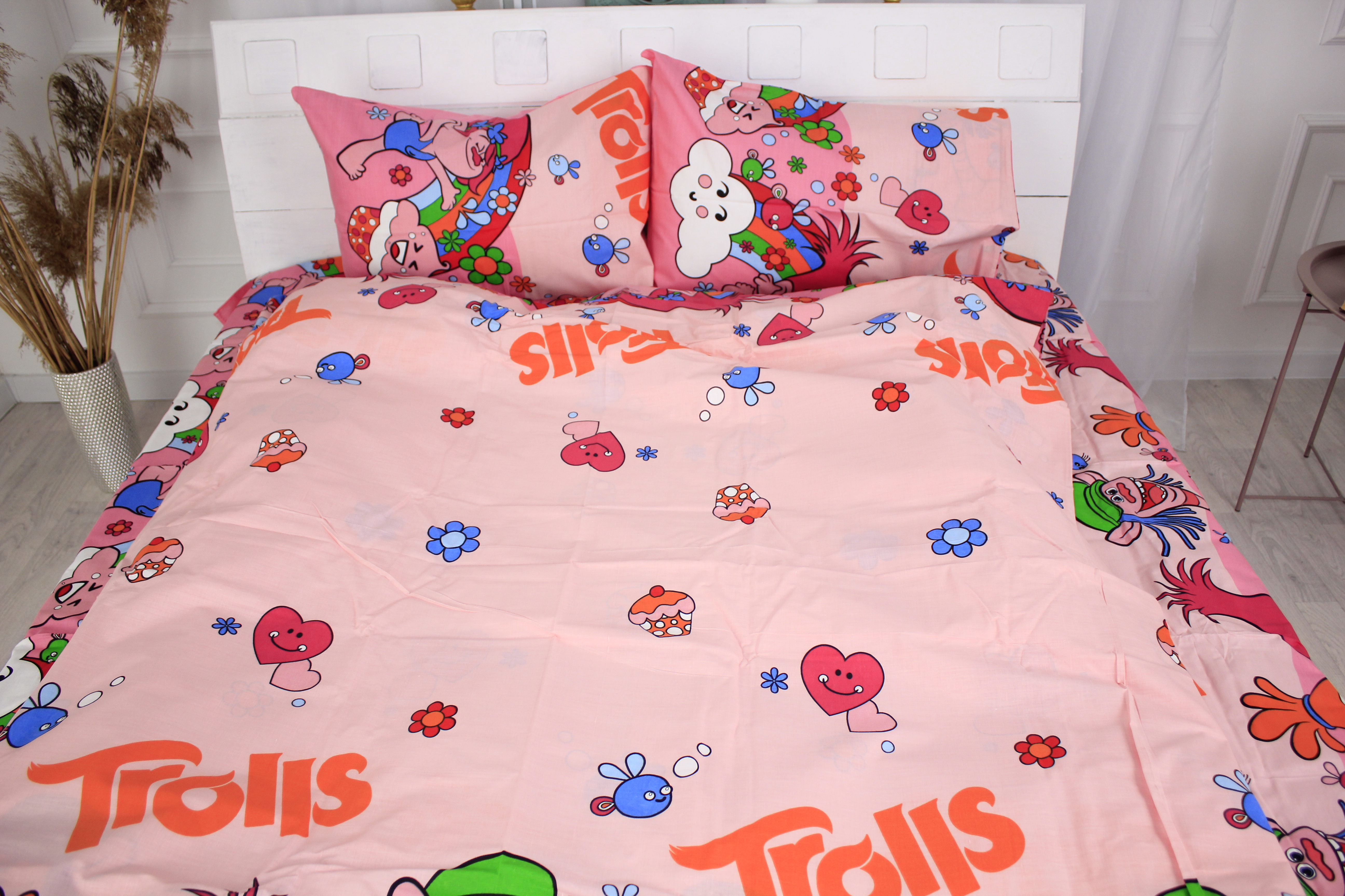 

Простынь MirSon Бязь Premium 17-0261 Trolli 150x220 см
