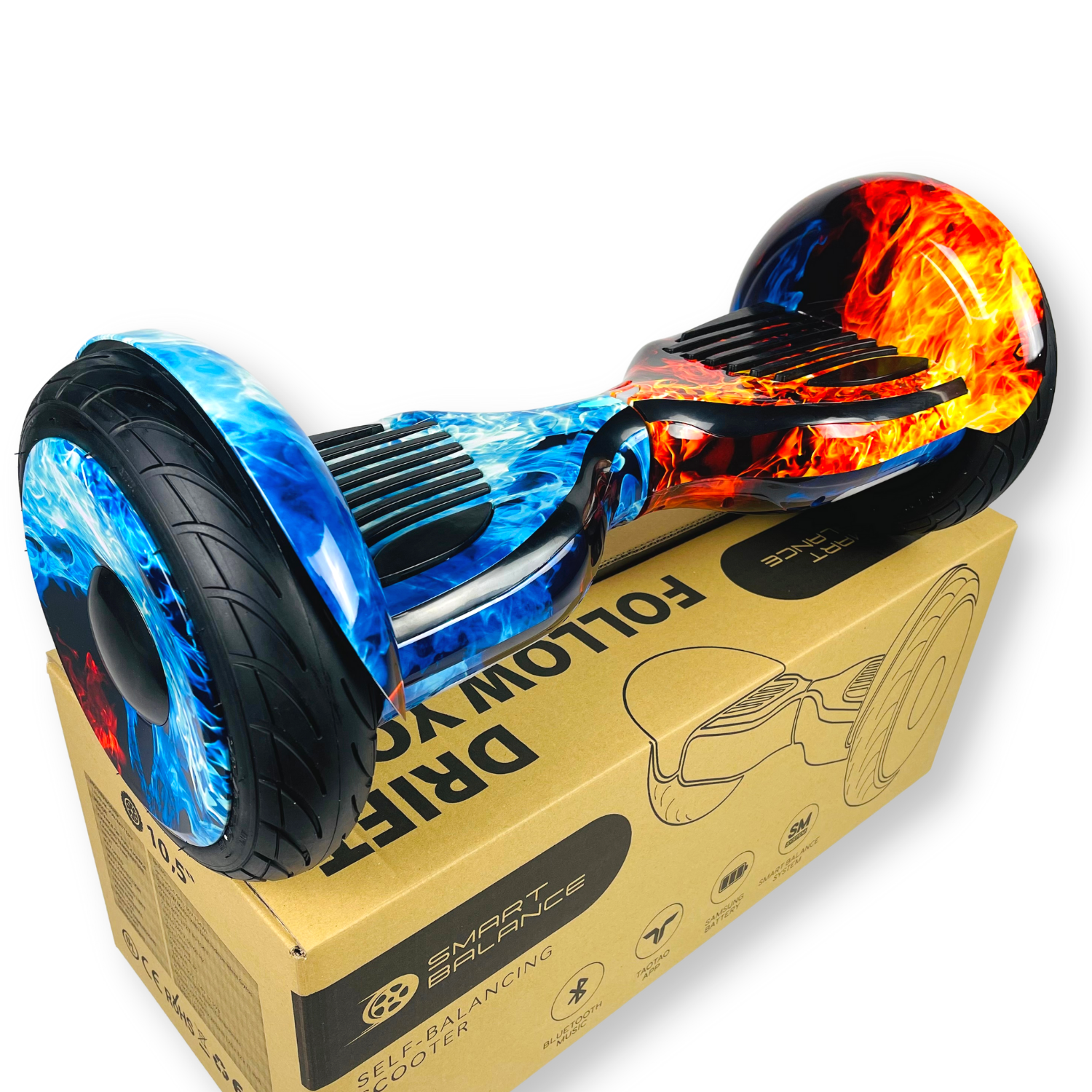 

Гироборд Smart Balance 10.5" PRO Огонь и лед
