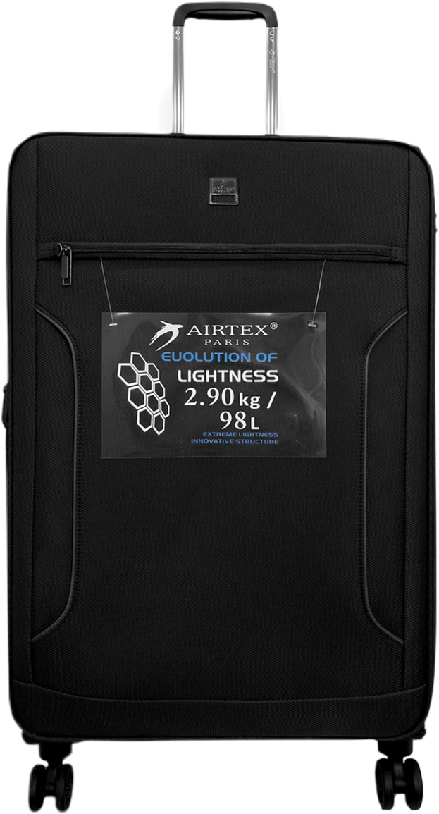 

Чемодан на колесах Airtex 841 Большой Черный (At00034)
