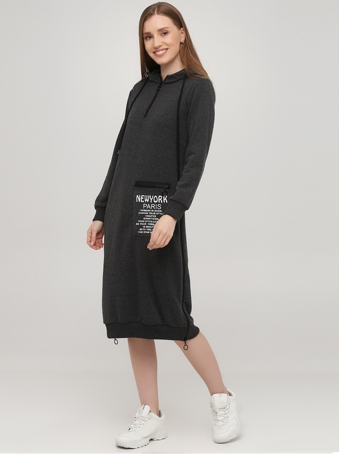 

Платье BEBE PLUS 24502  Серый, Платье BEBE PLUS 24502 M Серый