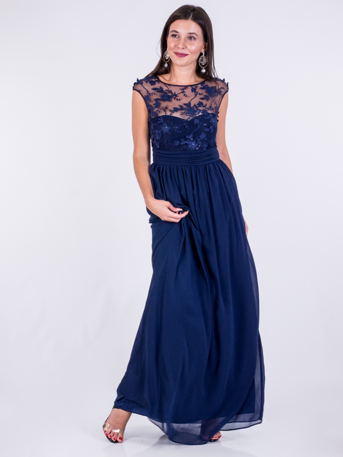 

Платье Sistaglam EB-1068  Синий, Платье Sistaglam EB-1068 L Синий