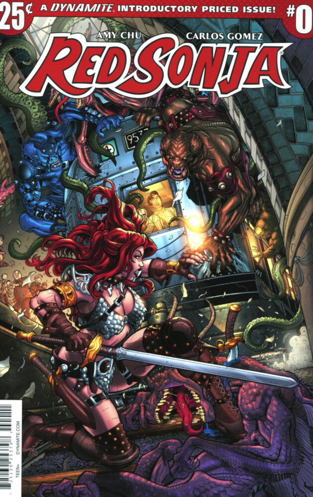 

Red Sonja Vol 7 #0 Cover A Regular Nick Bradshaw Cover