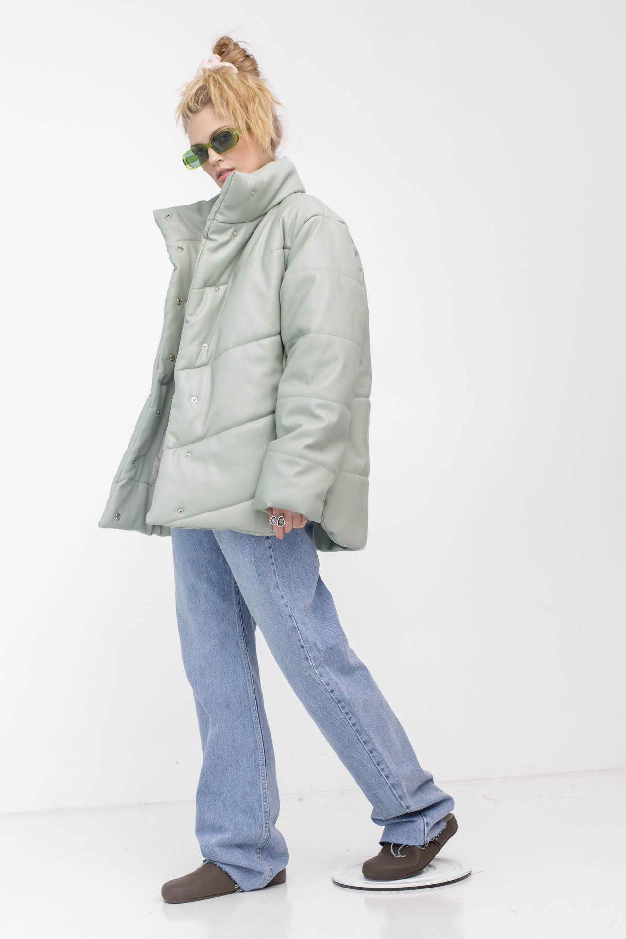 

Женская куртка Stimma Дорика 8386 M Фисташка