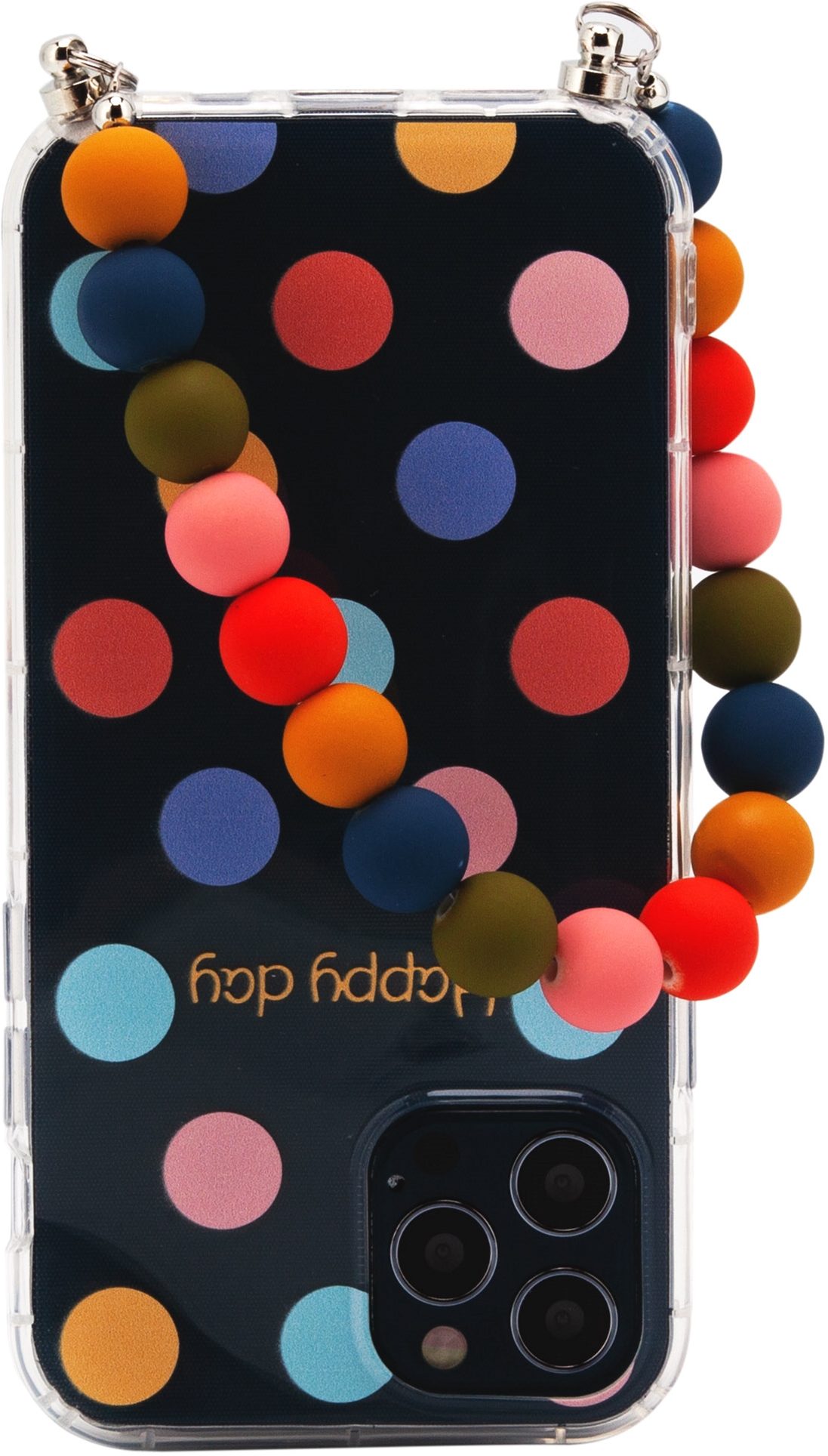 

Панель Necker на ремешке для Apple iPhone 11 Rainbow Transparent (NCRC-11-RAT)