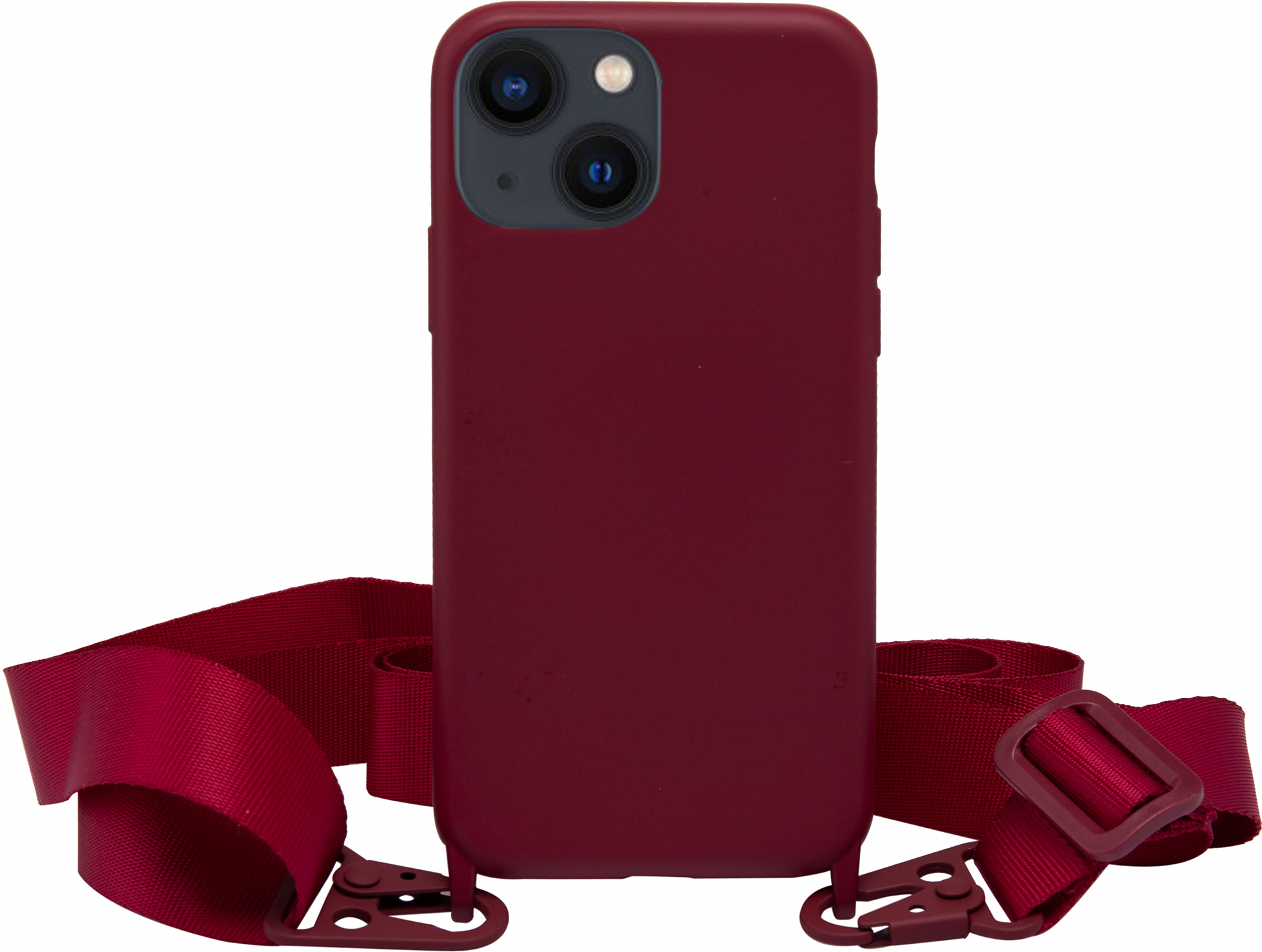 

Панель Necker на ремешке для Apple iPhone 13 Bordeaux (NCRB-13-BO)