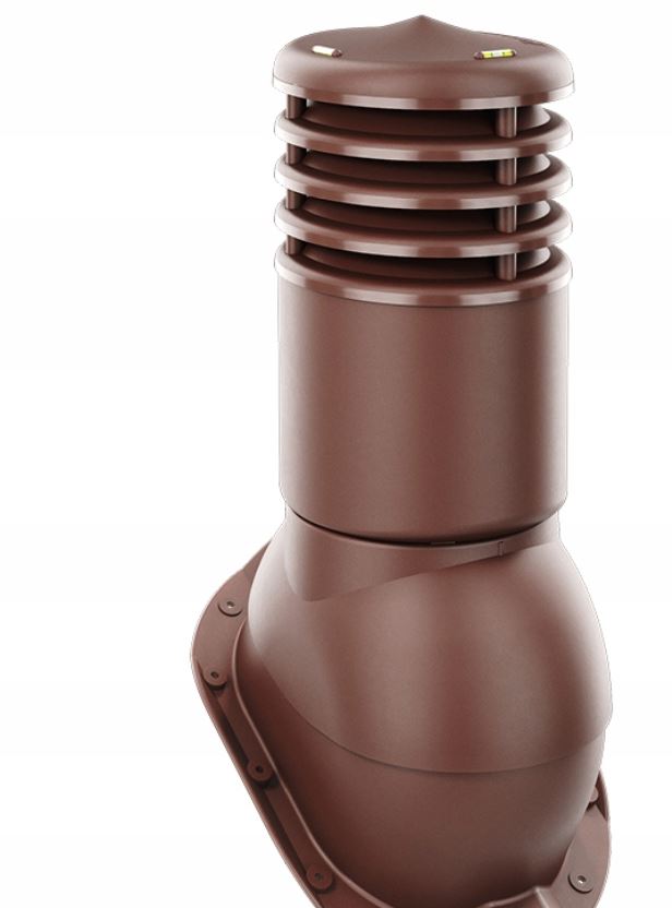 

Вентиляционный выход утепленный Krono-Plast KBR 150 мм для металлочерепицы Pruszynski Arad и Ruukki Adamante Ral 8017 Коричневый (KBRO 2-1)