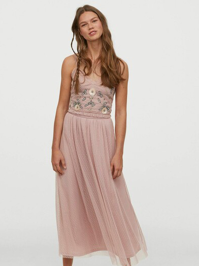 

Юбка H&M 0849309-1 L Розовая (СА2000001874202)