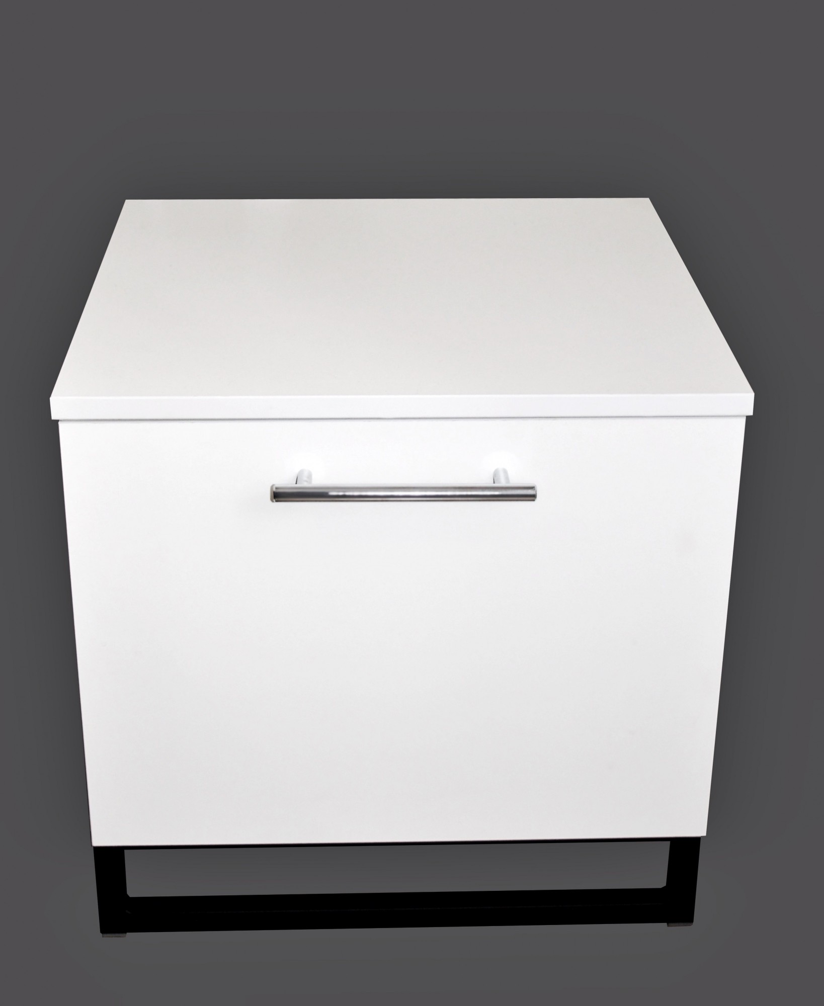 

Тумба прикроватная белая White 500×500×500