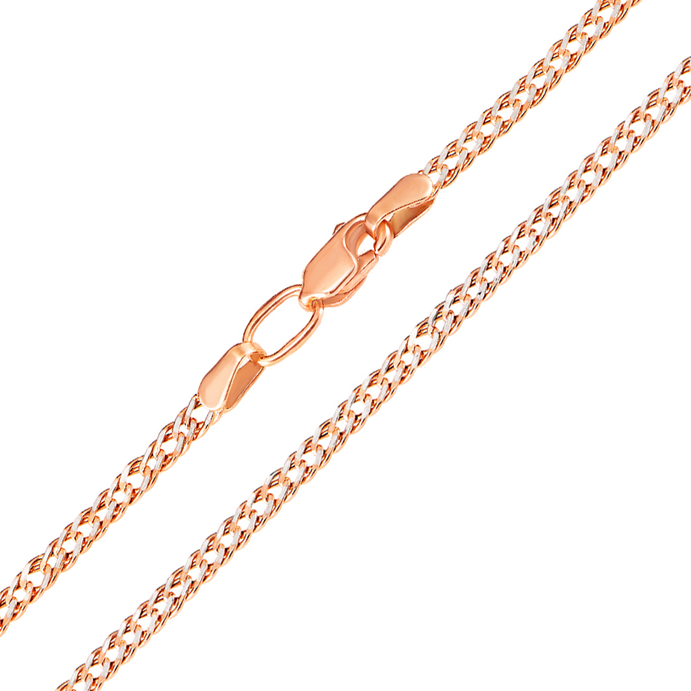 

Цепь из красного золота с алмазной гранью 000117295, 3мм 55 размера