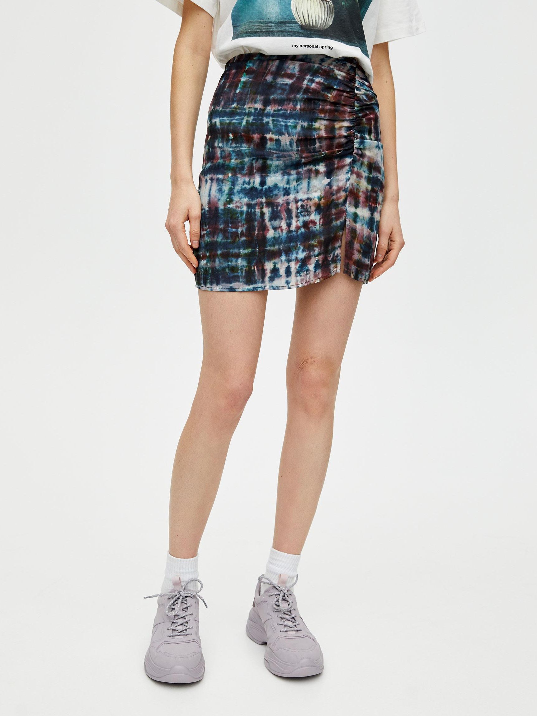 

Юбка Pull & Bear 5398/334/802-AANL XL Разноцветная