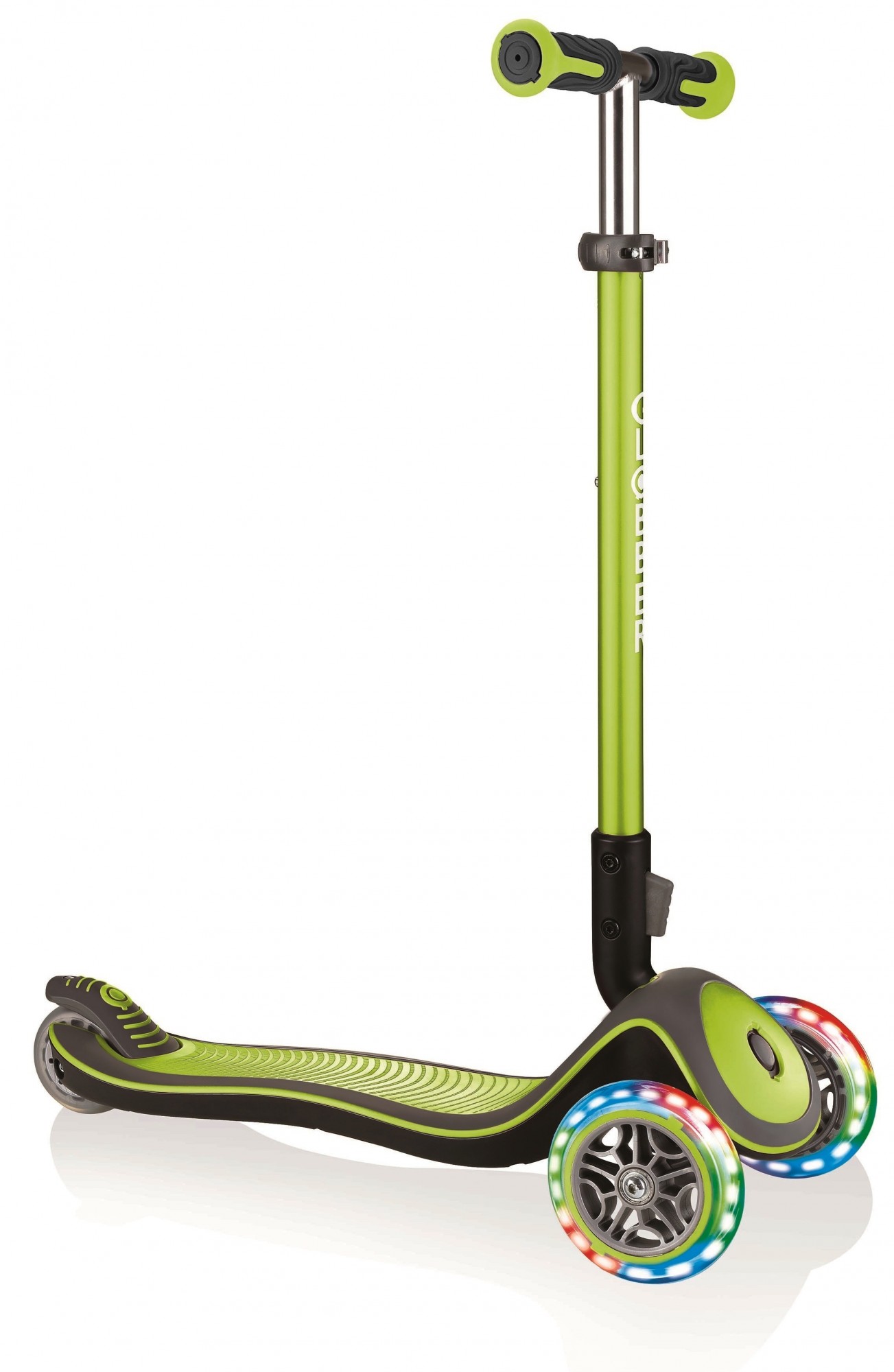 

Самокат Globber Elite Deluxe зеленый колеса с подсветкой до 50кг 3 колеса (444-406)