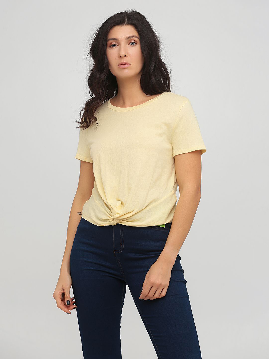 

Футболка H& 0768440  Желтая, Футболка H&M 0768440 M Желтая