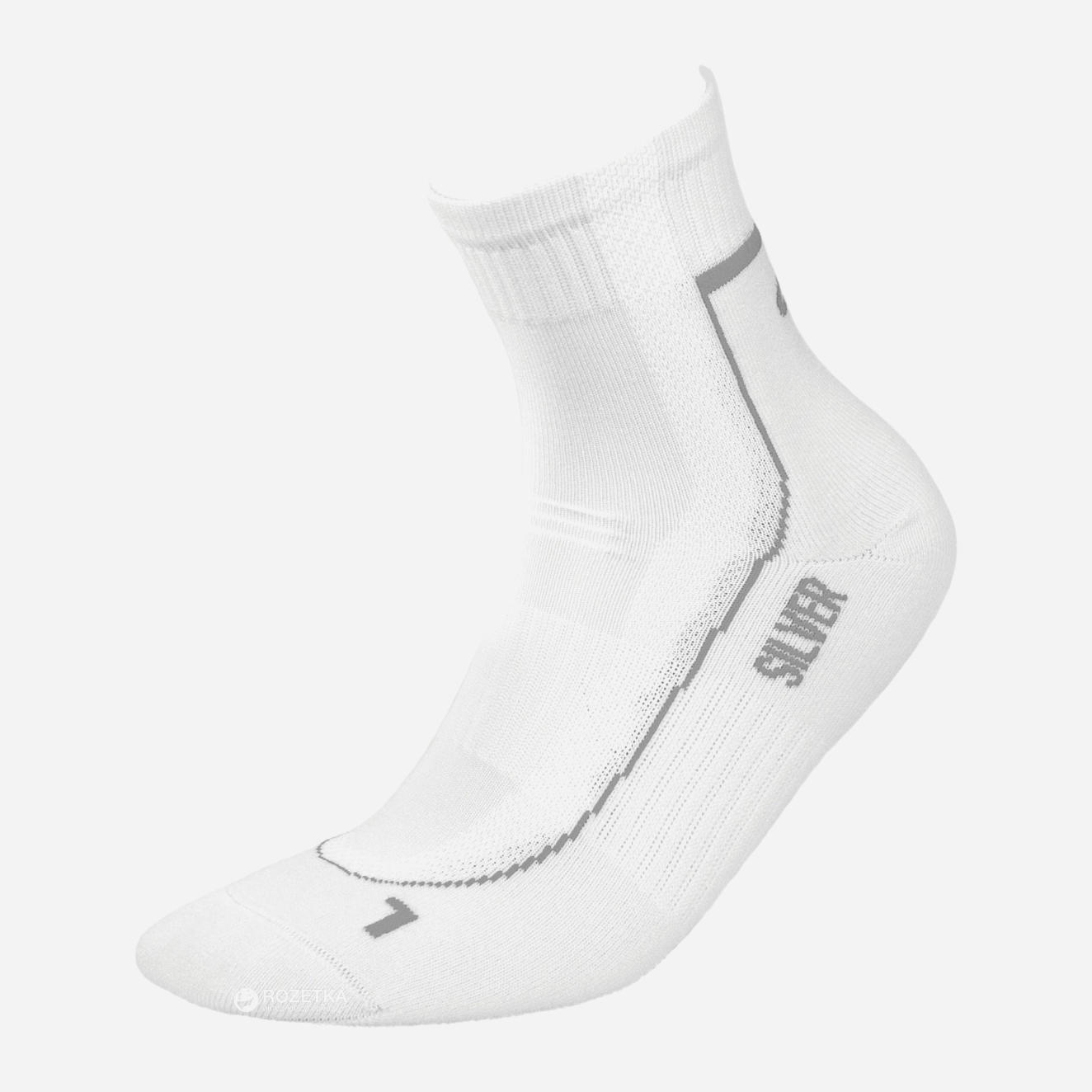 

Термоноски InMove Runner Deodorant Silver - Светло-серые с серым, Термоноски InMove Runner Deodorant Silver 41-43 Светло-серые с серым