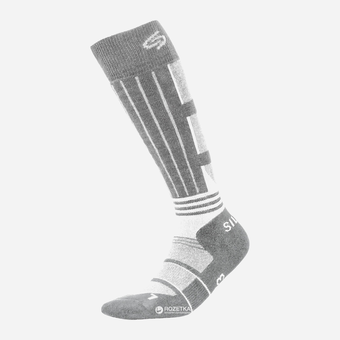 

Термоноски InMove Ski Deodorant Silver 32–34 Серые с белым